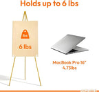 JEAWIWI 4PCS Golden Easel Stand - Image 3