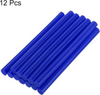 uxcell Mini Hot Glue Sticks for Glue Gun 11mm x 100mm Bright Blue 12pcs - Image 3