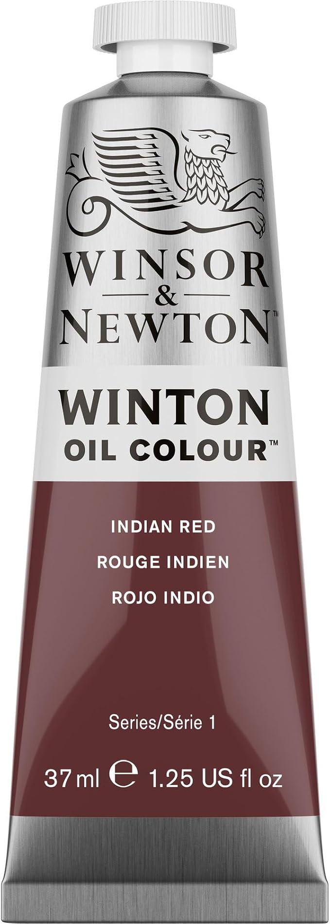 Winsor & Newton Winton Oil Color, 37ml Tube, Indian Red - Image 11