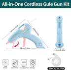 Cordless Hot Glue Gun, Fast Preheating - Image 4