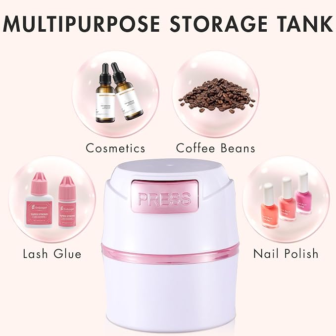 Eyelash Glue Storage Container Tank - Image 7