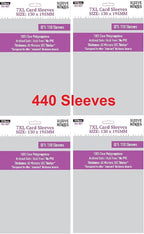 Sleeve Kings 7XL Card Sleeves 130 X 195 mm by SleeveKings