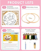 TCDZMYGS Dog Punch Needle Kits, Book Dog Punch Needle Kits - Image 4