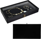 MOOCA Wooden Jewelry Display Case, Pocket Knife Display Case by Mooca