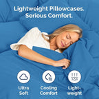 Body Pillowcases Set of 2-20x54 Long Body Pillow Case - Image 3