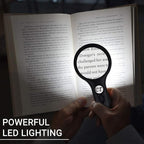 SeeZoom Magnifying Glass with Light, 3X Large Lens + 12X High Power Lens - Image 8