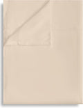 Twin Flat Sheet Only, 1 Pack Top Bed Sheets, Soft Breathable Brushed Microfiber by Culve