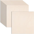 AWIZOM 12 Pcs Basswood Plywood Sheets 18x18x1/8 Inch Unfinished Wood Board | by AWIZOM