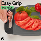 GORILLA GRIP BPA-Free Reversible Kitchen Cutting Board Set of 3, US Designed - Image 8