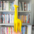 Giraffe 3D Origami Paper Craft Kit, Creative Handmade Paper Sculpture Art - Image 2
