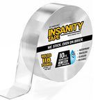 Insanity Double Sided Tape Heavy Duty, Removable Nano Mounting Tape Safe by INSANITYTAPE