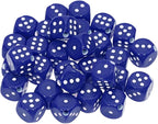 Tupalizy 10mm Acrylic Dice Beads Small 6 Sided Dice Charms by Tupalizy