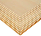 10 Pack Basswood Sheets 3mm 10 x 10 x 1/8 Inch Plywood Board, Thin Natural - Image 3