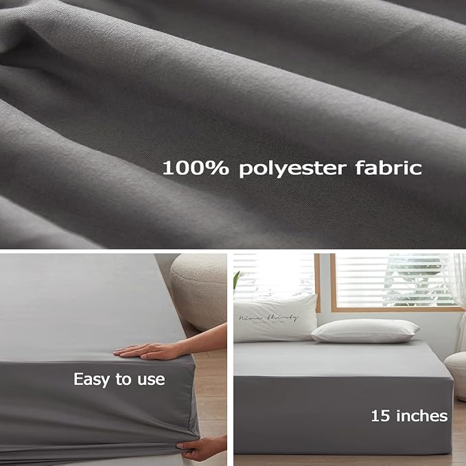 Bedding King Size Fitted Sheet Only - Image 3