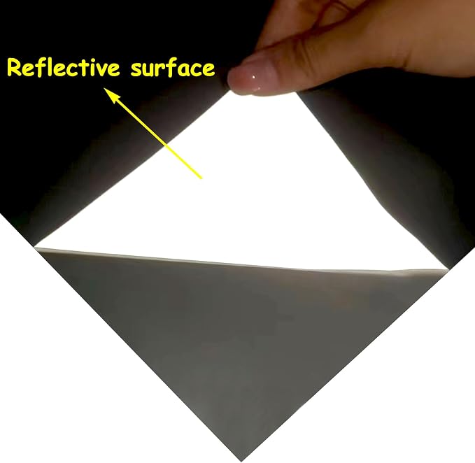 HTVVETUR Glow in The Dark HTV Heat Transfer Vinyl Roll 12 Inch by 20 Feet Iron - Image 2