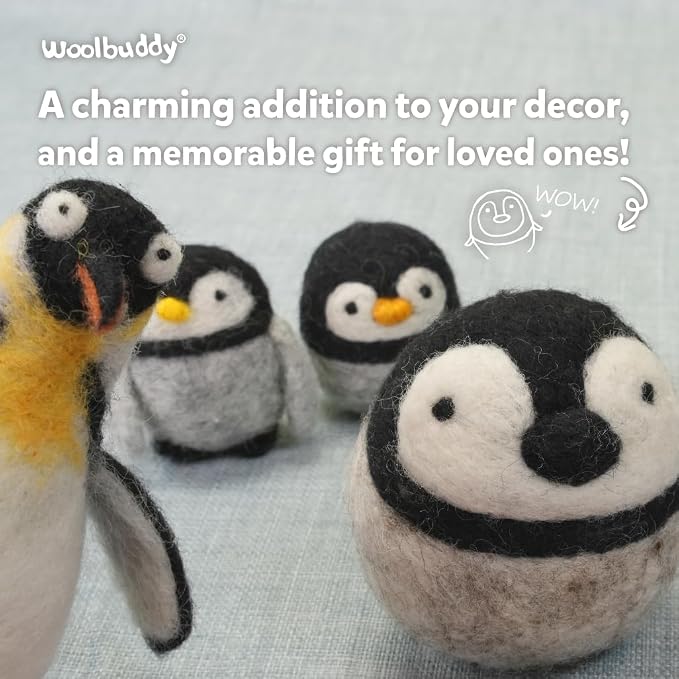 Woolbuddy Needle Felting Kit for Beginner Adults, Starter Set - Image 3