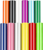 Puff Vinyl Heat Transfer 12"*10" -12 Sheets Assorted Colors by Venitor