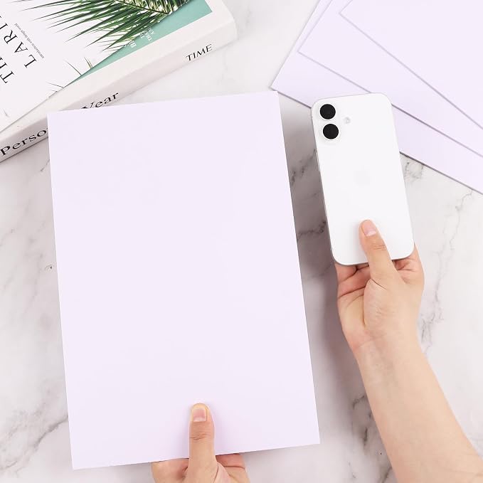 DIYASY 6 Sheets 3mm White Foam Boards, 11.8 x 7.8inch Rectangle Foam PVC Sheet - Image 4