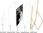 Gold 8x10'' Floating Frame Set of 2, - Image 5