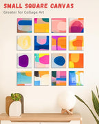 Simetufy 72 Pcs 4x4inch Mini Canvas Boards - Image 2
