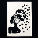 TIAMECH 6 Pcs A4 Reusable Girls Stencils - Image 6