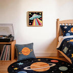 Doodlream Space UFO Needle Kit for Beginner, 9.4"x 9.4" Rainbow Beam Punch - Image 6