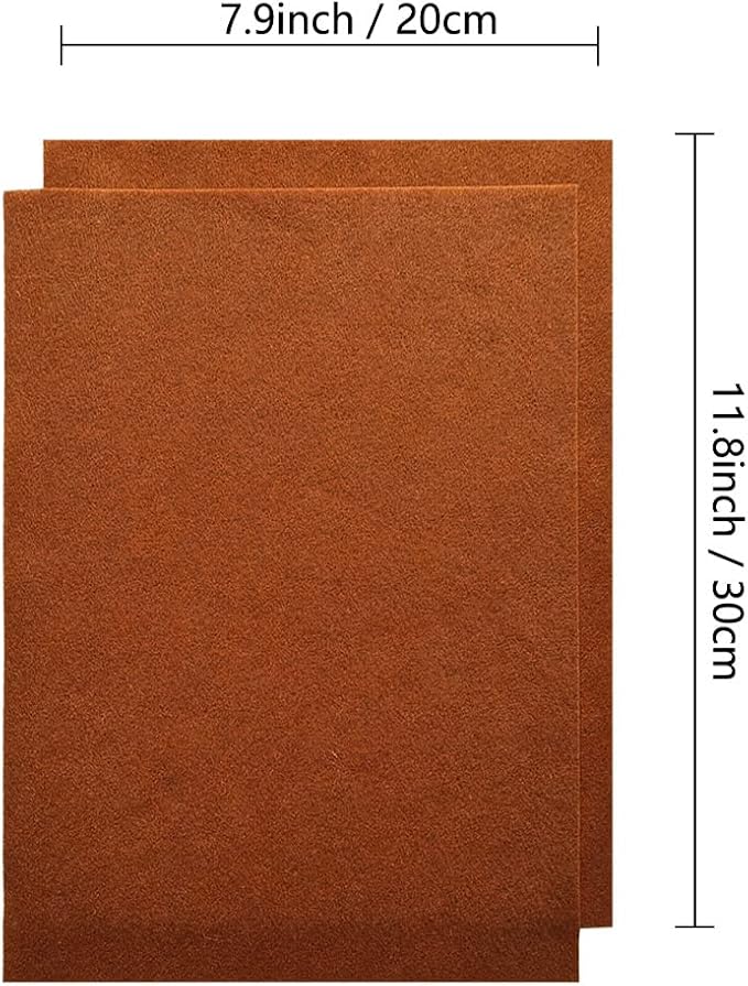 Jtnohx Color Felt, Soft Felt Sheets, 1.4mm Thick 8"x12" Handicraft Felt Fabrics - Image 2