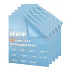 KINLINK 16x20 Plexiglass Sheets 1/24 inch Thick, 1mm Clear PET Plastic Sheet by KINLINK