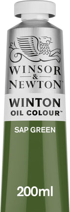 Winsor & Newton Winton Oil Color, 200ml Tube, Sap Green by WinsorNewton