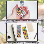 ACRNIGHEET 6PCS Cross Stitch Bookmark Kit - Image 3