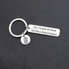 Zuo Bao Board Game Player Gift Board Games Keychain Board Game Lover Jewelry - Image 2