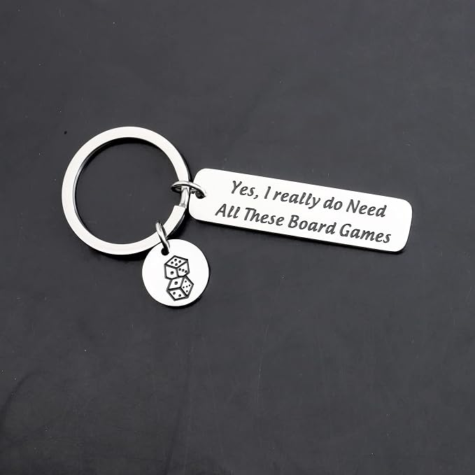 Zuo Bao Board Game Player Gift Board Games Keychain Board Game Lover Jewelry - Image 2