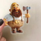 50PCS Funny Potato Meme Stickers Pack – Waterproof Clear Cute 3D Cartoon Potato - Image 3