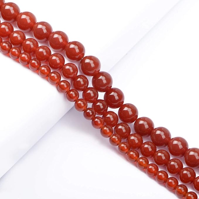 AD Beads Natural Gemstone Round Loose Beads 15" - Image 4