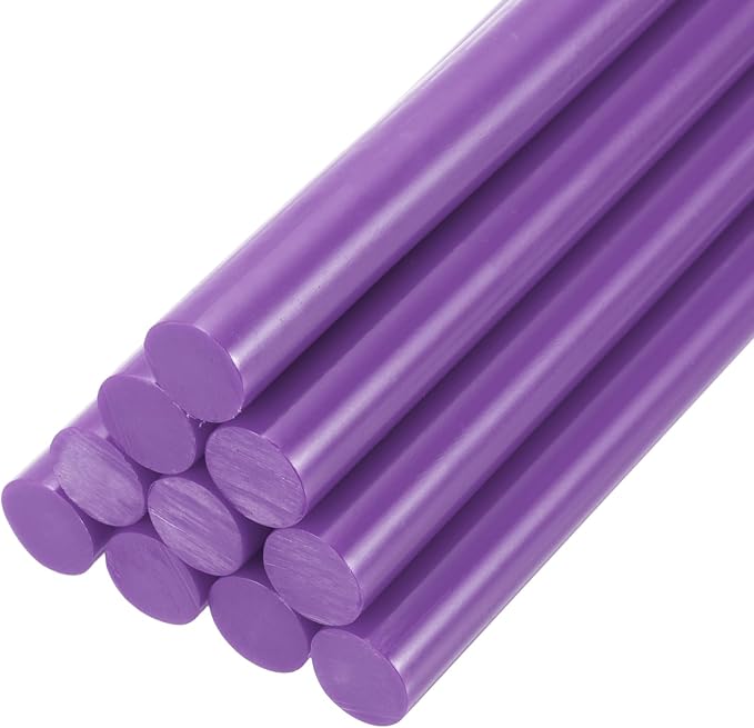 PATIKIL Hot Glue Sticks for Glue Gun, Dark Purple by PATIKIL