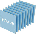 8 Pack Baby Blue Basswood for Laser Cutting, for Laser Engraving, DIY Craft by Creatorally