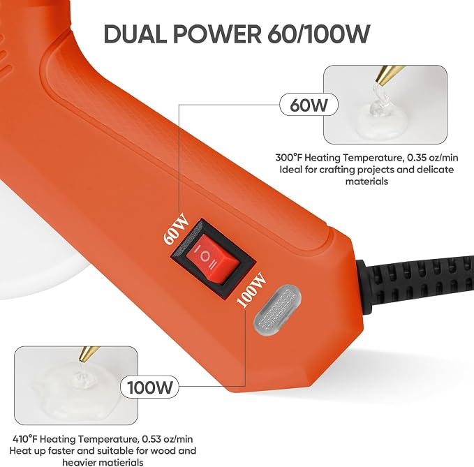 ROMECH Full Size Hot Glue Gun - Image 3
