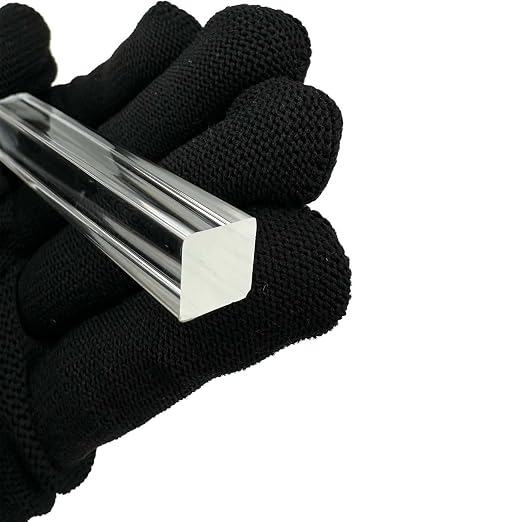8Pcs Clear Acrylic Square Rods, 12mm x 300mm Thick Transparent Plastic Dowel - Image 4