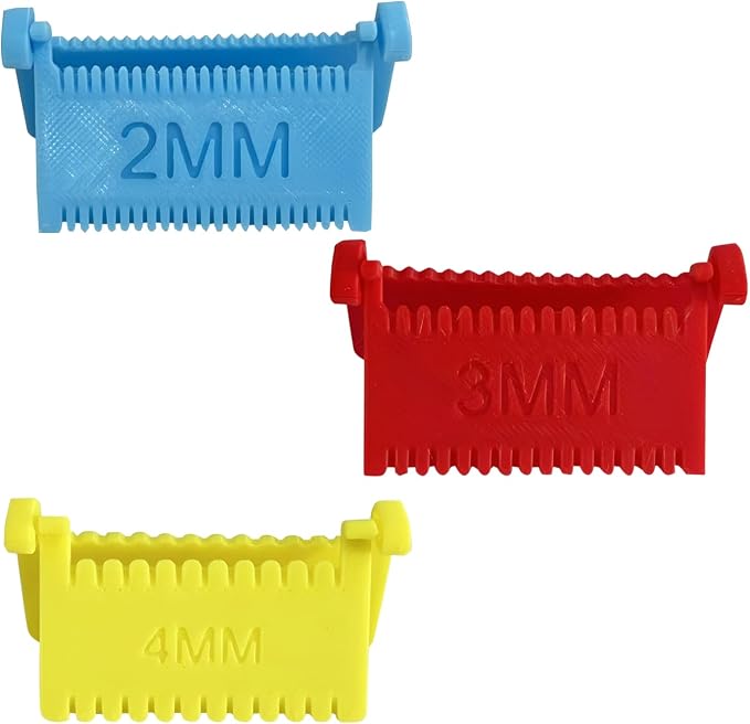3 Pack Clip-On Sewing Ruler by Unknown