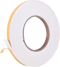 Kikerike Self Adhesive Foam Tape Weatherstrip 1/4in x 1/8in x 13Ft High Density by Kikerike