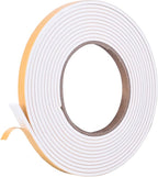 Kikerike Self Adhesive Foam Tape Weatherstrip 1/4in x 1/8in x 13Ft High Density by Kikerike