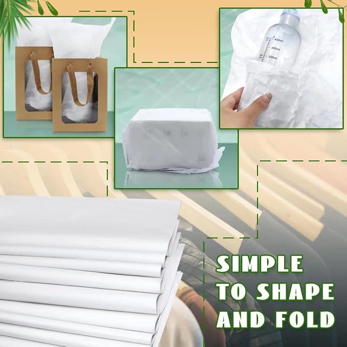 RYKOMO 100 Sheets 20 x 30 Inch Acid Free Archival Tissue Paper Unbuffered No - Image 5