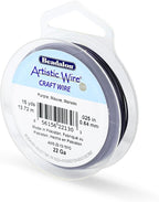 Artistic Wire, 22 Gauge Tarnish Resistant Colored Copper Craft Wire, 15 yd by Unknown