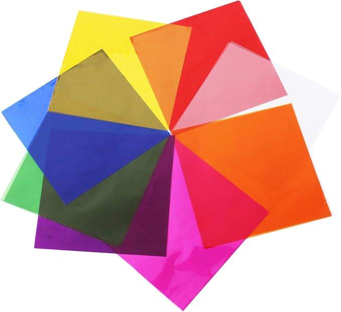 Morepack Cellophane Sheets, Colored Cellophane Wrap by Morepack