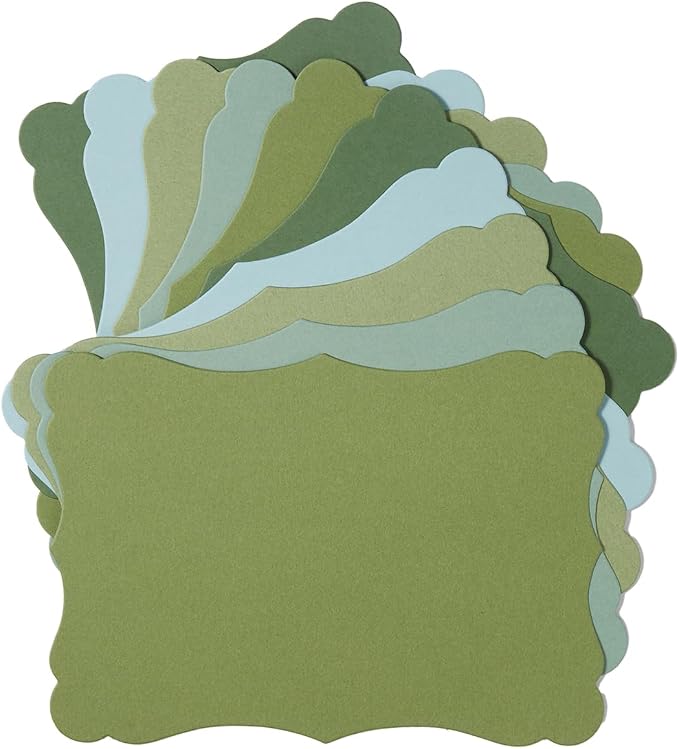 50 Pack Blank Kraft Greeting Cards, 5 Colors, 4x6IN | Thick Cardstock Paper by Homtable