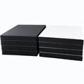8 Pcs Foam Padding Sheet with Adhesive 4"x4"x1/2" Neoprene Anti Vibration | by TYESMER
