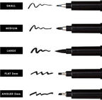 Craft 'n' Beyond Calligraphy Brush Pens Pack of 5 Markers - Image 5