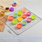 Reusable Silicone Baking Cups, 2 Inch Mini Size Silicone Cupcake Liners - Image 7