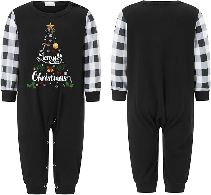 Awoscut Family Christmas Pajamas Matching Pajamas for Family, Xmas PJs Sets Holiday Sleepwear