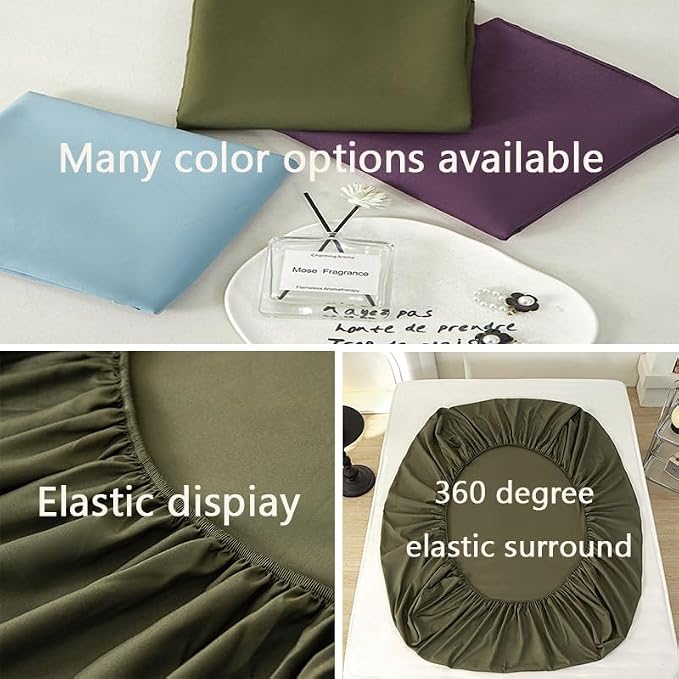 Bedding Full Size Fitted Sheet Only - Image 4